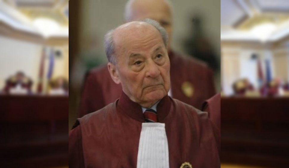 Ion Predescu, fost judecător al Curţii Constituţionale, a murit 