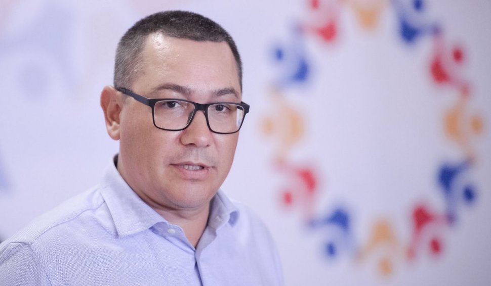 Victor Ponta: E vremea ca vocea românilor să se audă mai tare decât cea a politicienilor