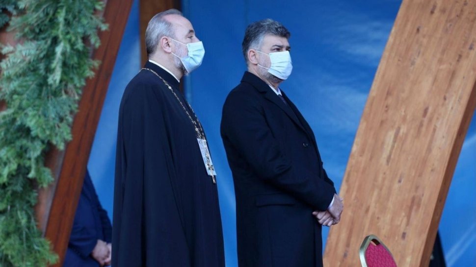 Ultima zi de pelerinaj de Sf. Dimitrie Cel Nou. Personalităţi politice la slujba de la Patriarhie