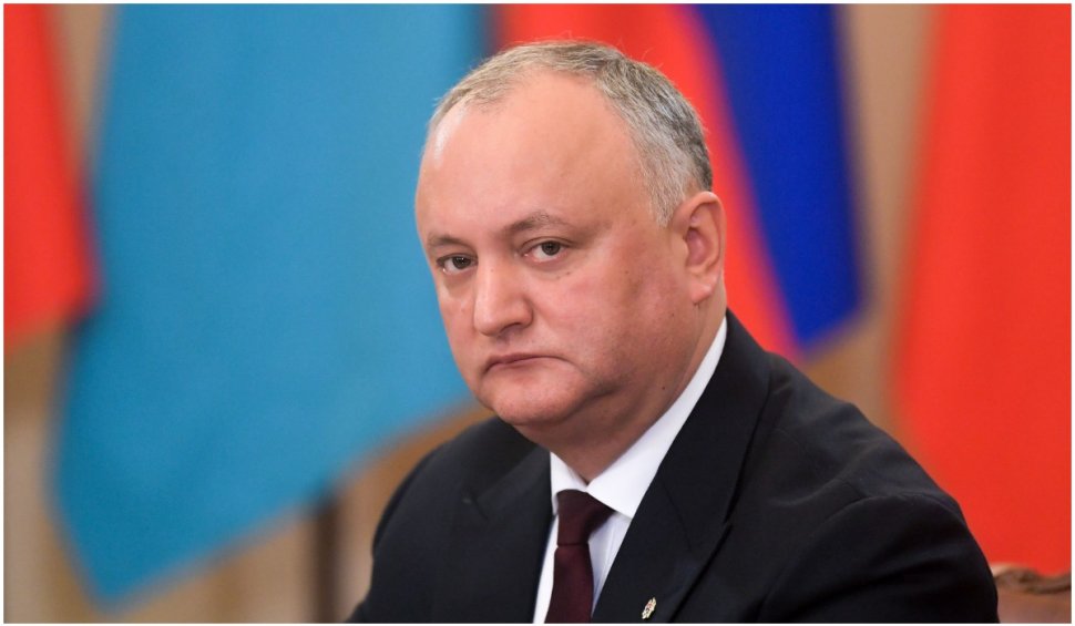 Igor Dodon, pe primul loc în scrutinul prezidenţial din Republica Moldova