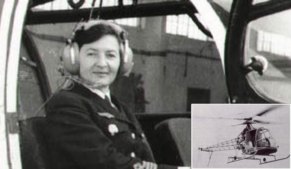A murit Elena Barac Bulgaru, prima femeie din România care a pilotat un elicopter