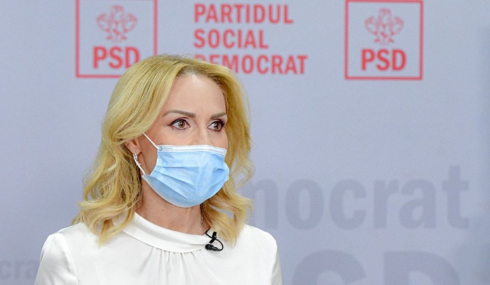 PSD forțează amânarea alegerilor. Gabriela Firea: ”Există 2 posibilități: starea de urgență sau OUG”