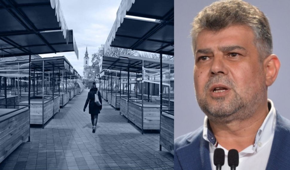Ciolacu: Piețele trebuie lăsate deschise! Este lipsit de orice logică ce face Guvernul Orban! 