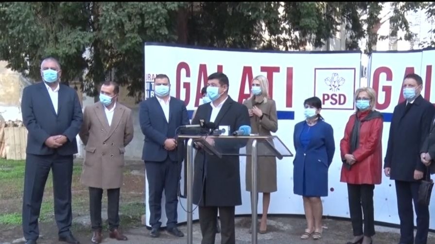 PSD Galați a prezentat lista candidaților la alegerile parlamentare