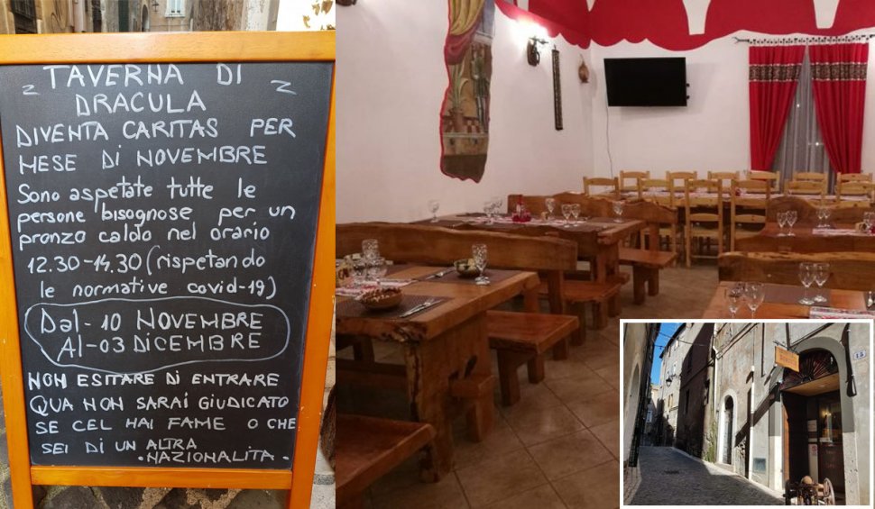 O româncă din Italia oferă mese gratuite persoanelor nevoiaşe afectate de criza COVID-19