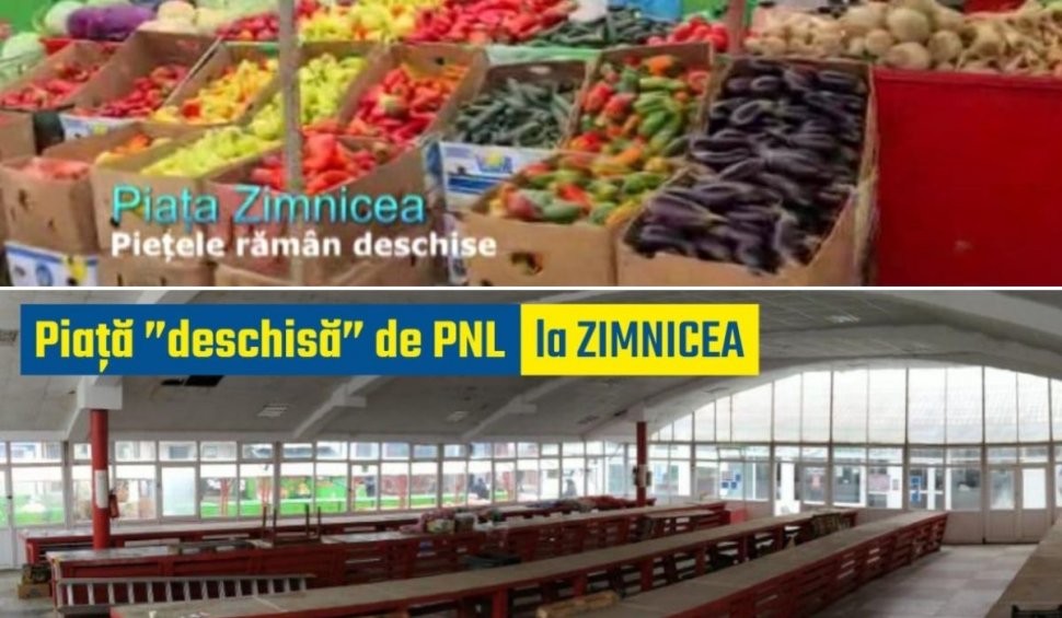 Bătălia pentru piețe în Teleorman, între PNL și PSD. Zarzavaturile teleormănenilor, "muniție" în campania electorală