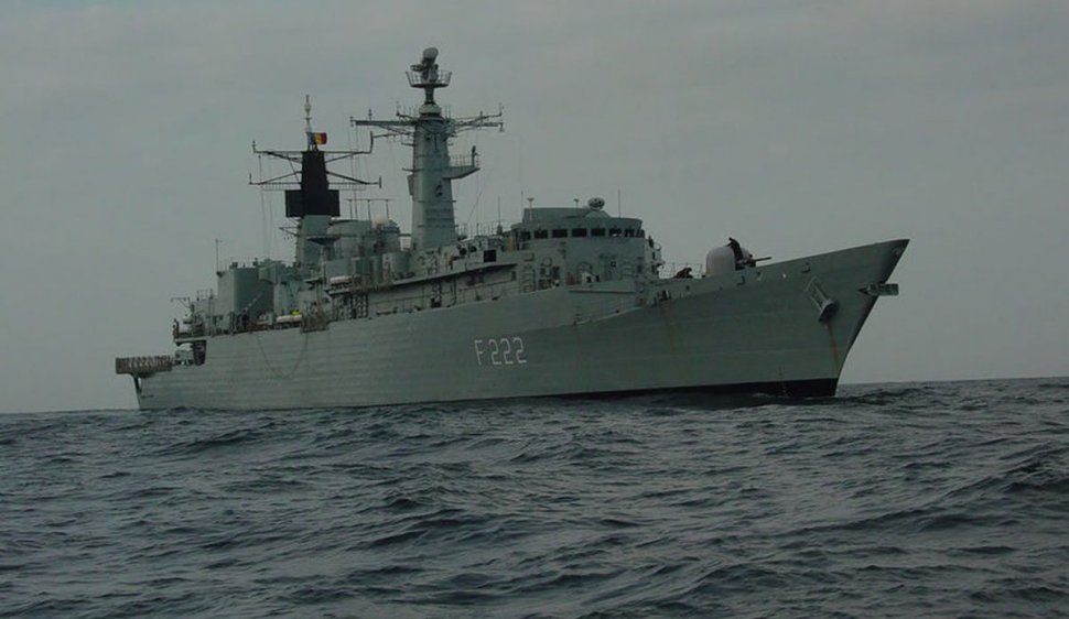 Fregata-focar a ajuns la Constanţa. 110 militari de la bord, infectaţi cu SARS-CoV-2