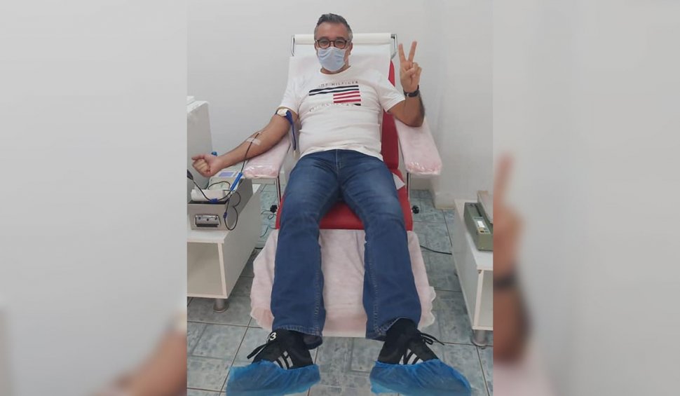 Lucian Romaşcanu, apel pentru donarea de sânge:"Vă îndemn să daţi puţin din voi, puţin ce pentru alţii înseamnă viaţă”