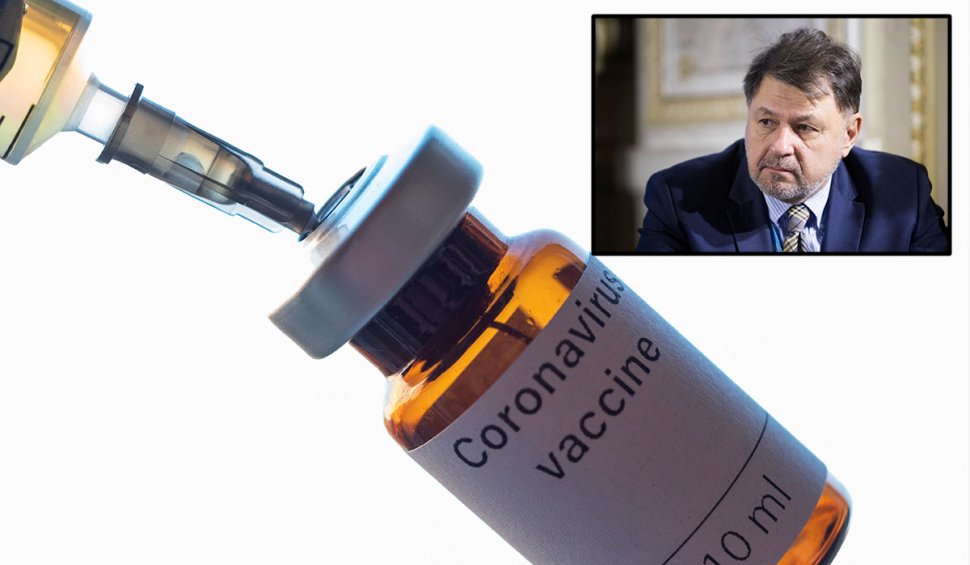 Alexandru Rafila, detalii despre vaccinul anti-COVID în România: Când ajunge, câte doze, în câte tranşe
