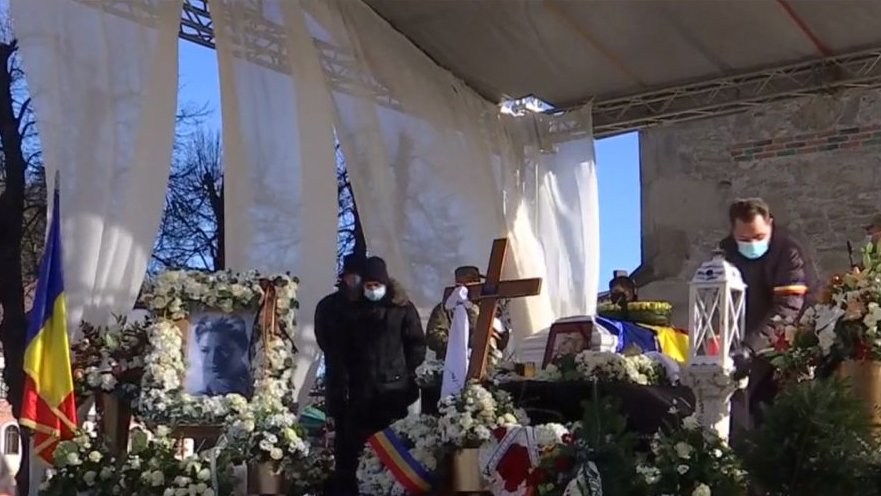 Imagini de la slujba impresionantă de înmormântare a actriţei Draga Olteanu Matei
