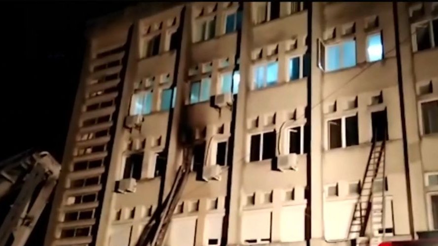 Totul despre incendiul de la Spitalul CFR din Cluj-Napoca