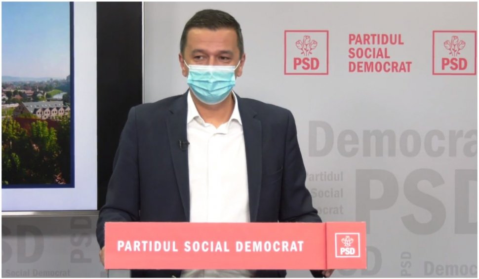 Sorin Grindeanu, mesaj pentru Victor Ponta: "Vrea să rupă voturi ca să intre în Parlament“