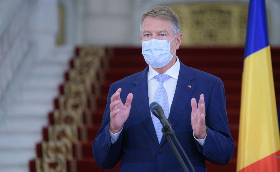 Klaus Iohannis: Scăderea numărului de cazuri nu este ”o înșurubare la date, nu este o întâmplare!”