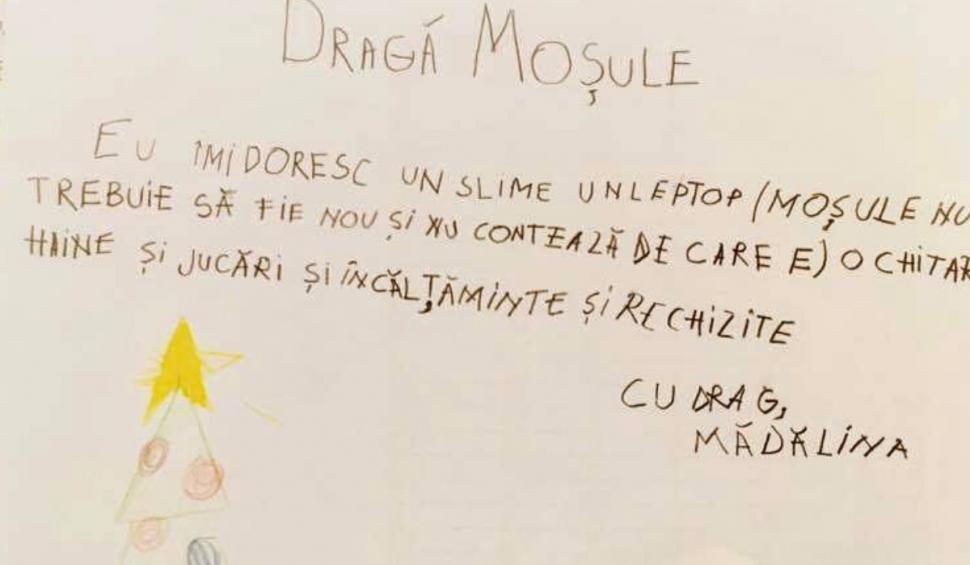 Scrisori emoționante pentru Moș Crăciun, din satele sărace ale României: "Moșule, te-aș ruga să-mi aduci niște dulciuri și ceva de mâncare"  687238