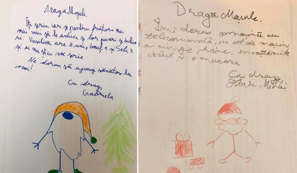 Scrisori emoționante pentru Moș Crăciun, din satele sărace ale României: "Moșule, te-aș ruga să-mi aduci niște dulciuri și ceva de mâncare"  687240