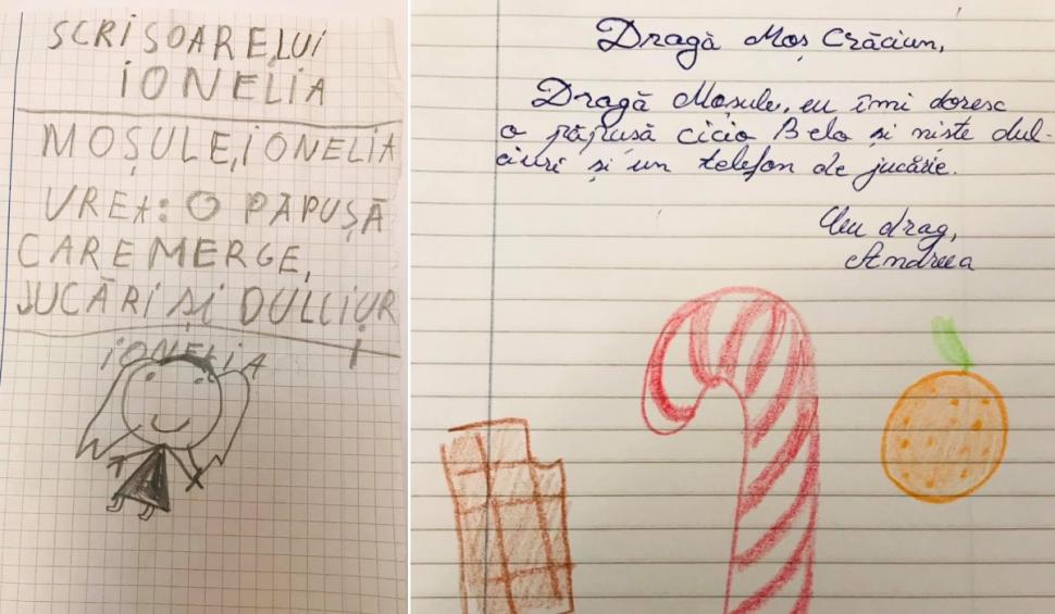 Scrisori emoționante pentru Moș Crăciun, din satele sărace ale României: "Moșule, te-aș ruga să-mi aduci niște dulciuri și ceva de mâncare"  687241