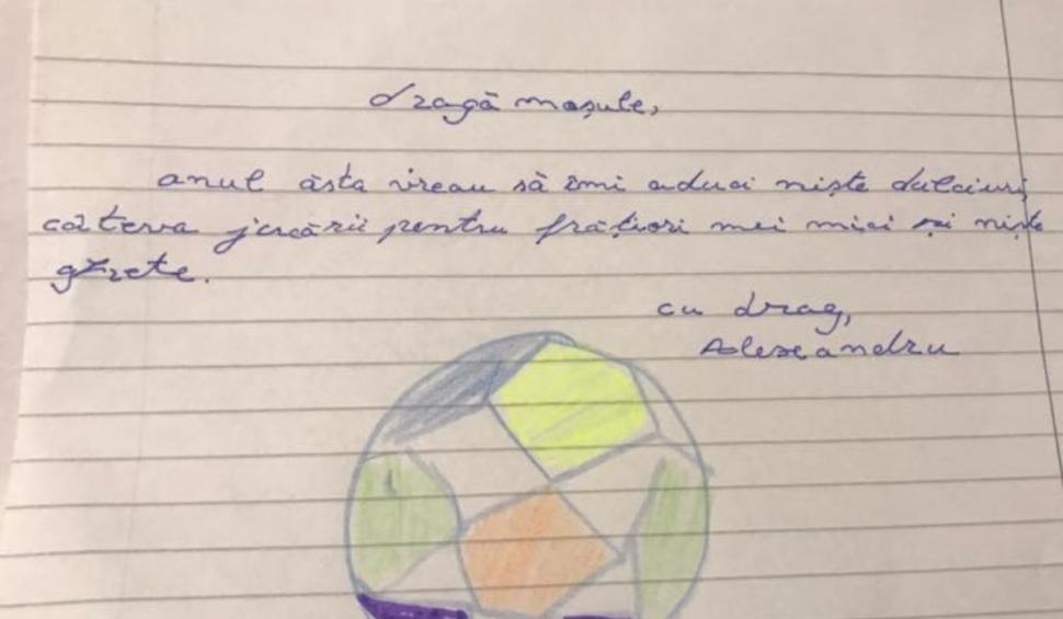 Scrisori emoționante pentru Moș Crăciun, din satele sărace ale României: "Moșule, te-aș ruga să-mi aduci niște dulciuri și ceva de mâncare"  687244