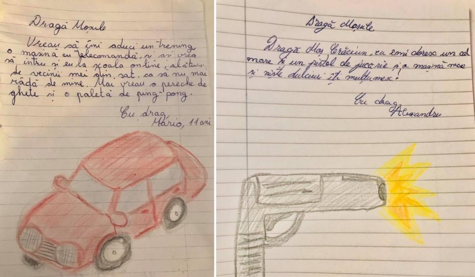 Scrisori emoționante pentru Moș Crăciun, din satele sărace ale României: "Moșule, te-aș ruga să-mi aduci niște dulciuri și ceva de mâncare"  687246