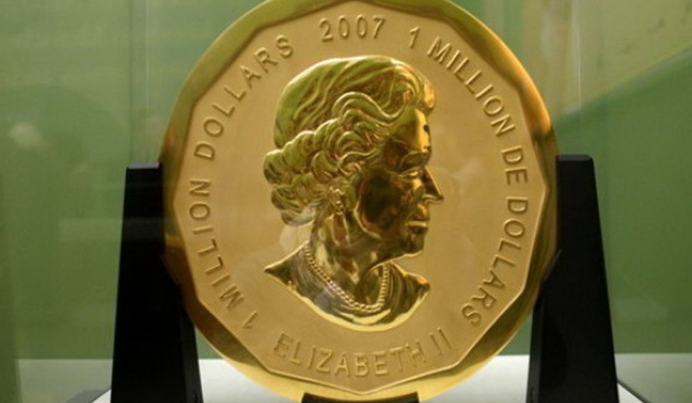 Moneda de 100 kg din aur este de negăsit. Opt suspecţi reţinuţi în jaful secolului