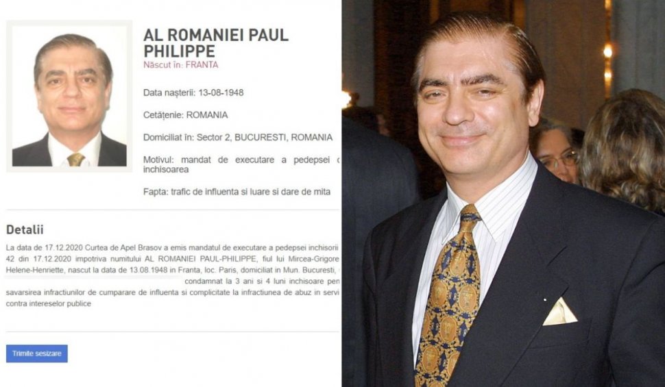 Prinţul Paul al României, dat oficial în urmărire. Gafa uriaşă făcută de Poliţia Română