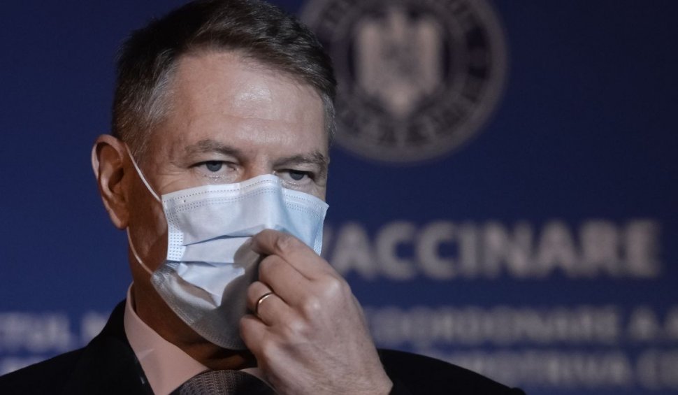 Klaus Iohannis s-a oferit să fie primul român vaccinat împotriva COVID-19