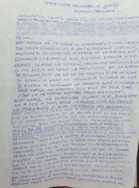 Vasile Lavric, zis şi ”Mâncătorul de femei”: ”Nu sunt vinovat de aceste acuzaţii de omor şi nu sunt probe asupra mea” 688605