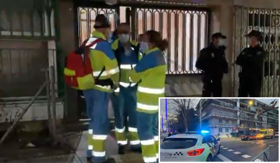Un român din Spania şi-a ucis soţia, în faţa copiilor, apoi s-a sinucis, în noaptea de Revelion