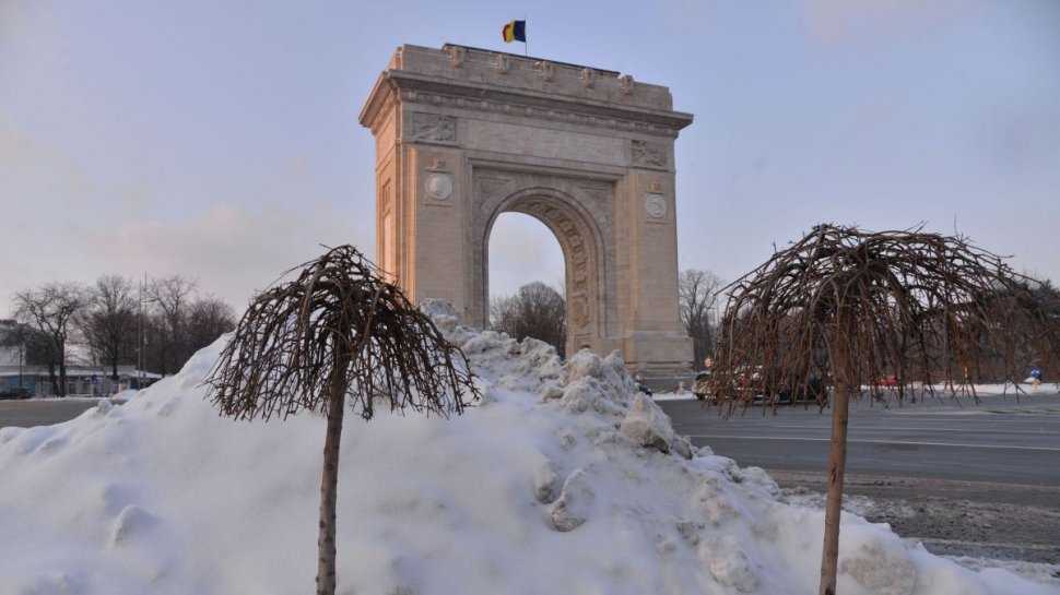În câteva ore începe ninsoarea în Bucureşti. Anunţul făcut de directorul ANM