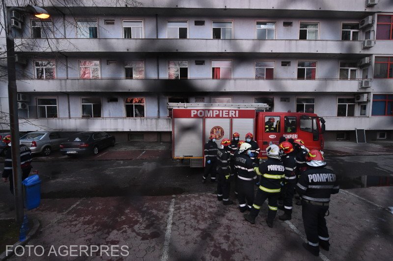 Incendiul de la Institutul ”Matei Balș”, în imagini. Patru oameni au murit carbonizați