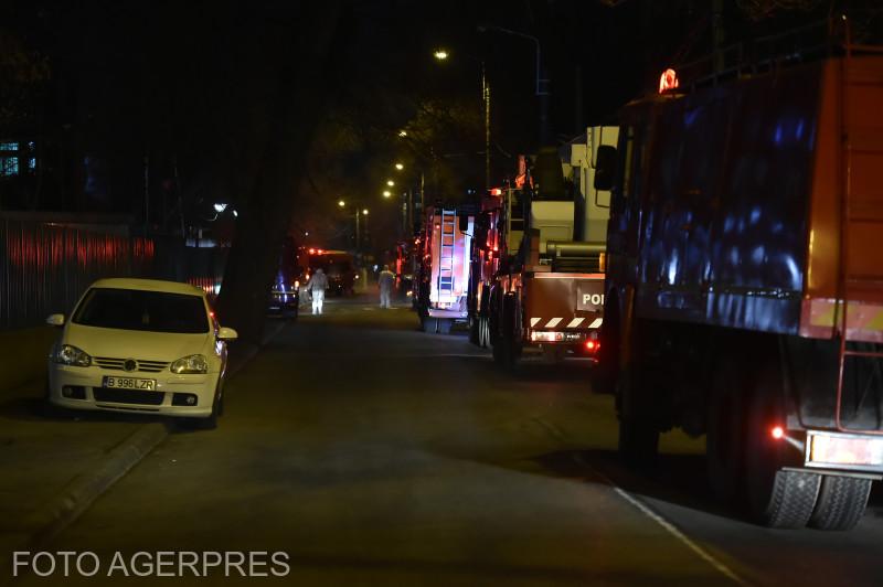 Incendiul de la Institutul ”Matei Balș”, în imagini. Patru oameni au murit carbonizați 692734