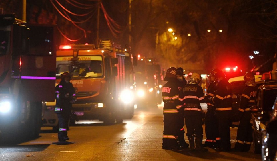 Şapte morţi în incendiul de la Institutul Matei Balş. Un alt pacient a murit la două zile după tragedie