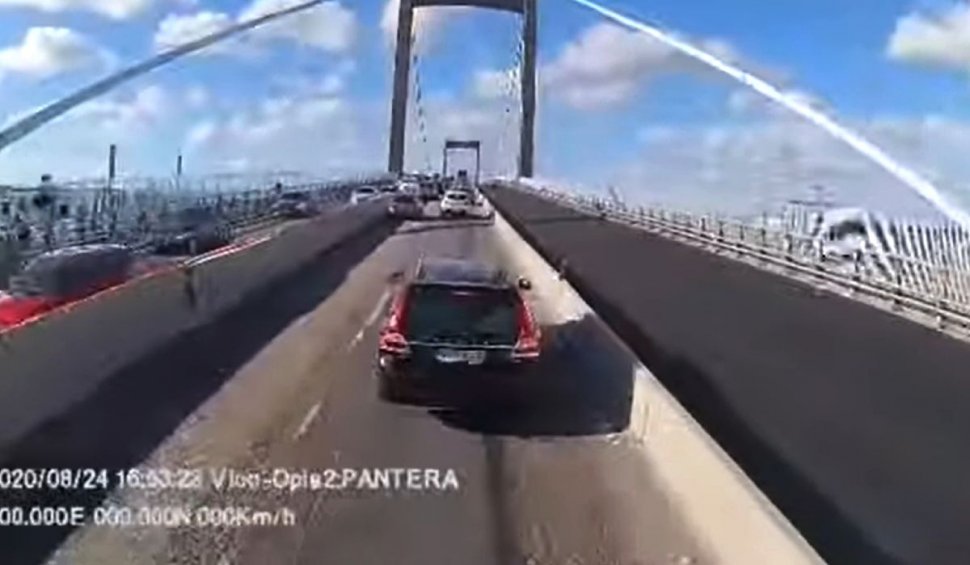 Şofer amendat cu 12.500€, după ce a şicanat un şofer român de TIR pe un pod în Goteborg