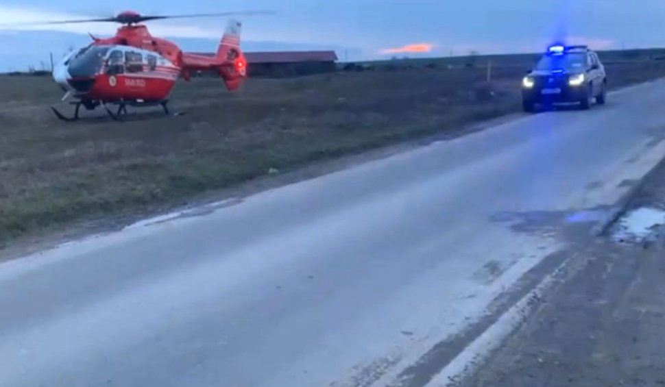 Elicopter SMURD, ținut la sol în Bihor de rudele unui pacient aflat în comă