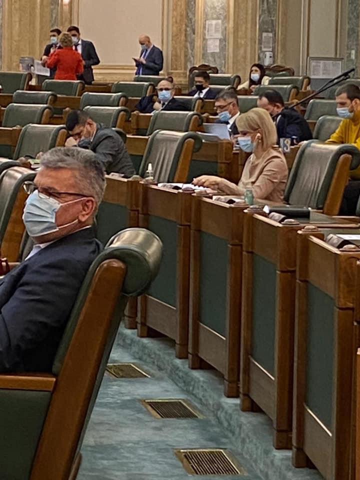 Lucian Romaşcanu face apel pentru prezenţa fizică în Parlament, necesară desfășurării optime a activității legislativului 693966