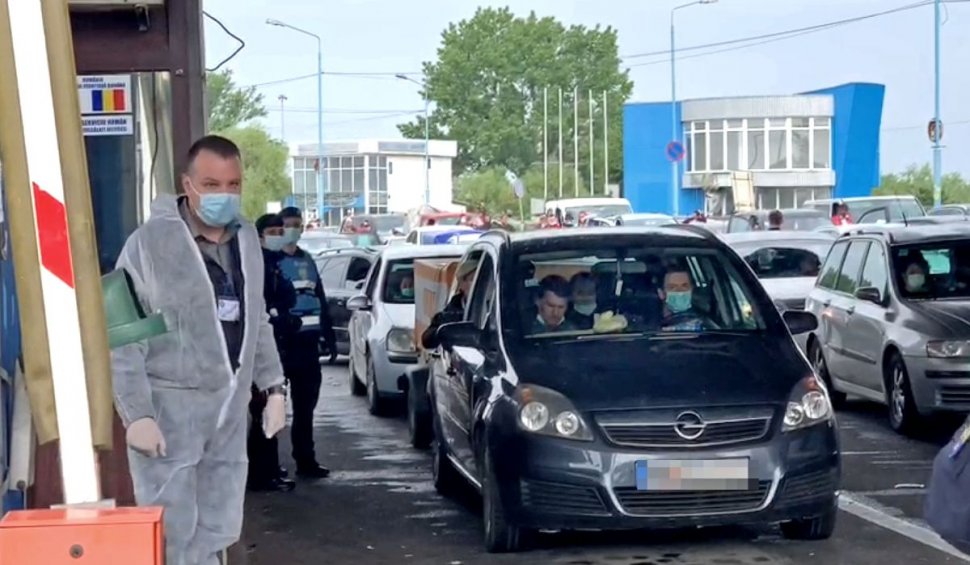Un român s-a întors înapoi în străinătate, după ce a aflat în Vama Nădlac că va intra în carantină