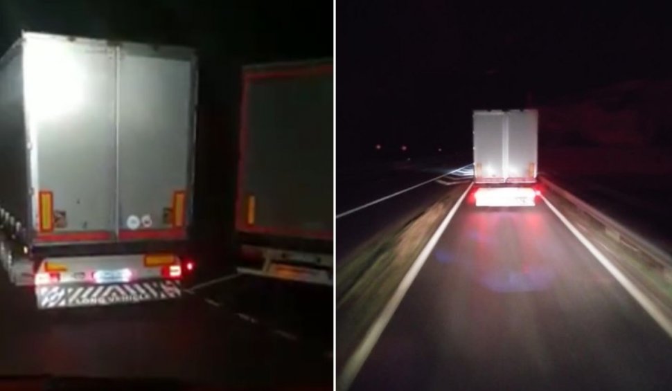 Şofer român de TIR abandonat de coleg într-o parcare în Franţa, după ce au fost prinşi în timp ce furau motorină