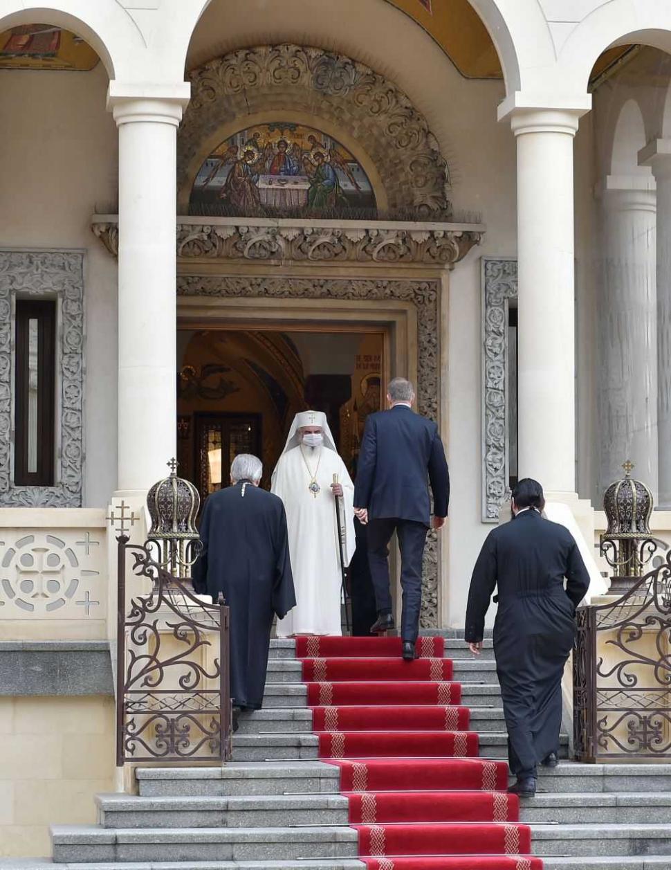 Preafericitul Părinte Patriarh Daniel s-a întâlnit cu Președintele Klaus Iohannis 695180