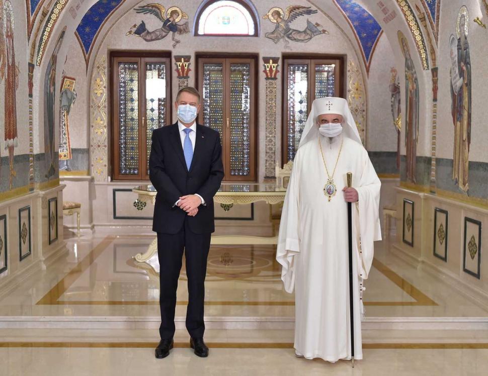 Preafericitul Părinte Patriarh Daniel s-a întâlnit cu Președintele Klaus Iohannis 695181