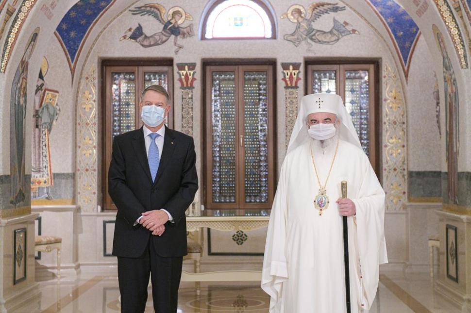 Administrația Prezidențială spune ce a discutat președintele Iohannis cu patriarhul Daniel  695309