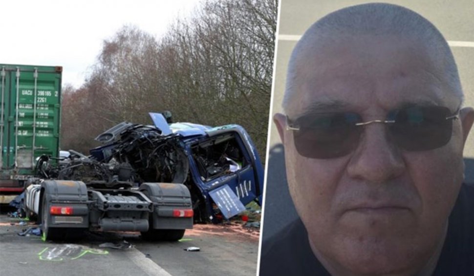 Şofer român de TIR mort într-un cumplit accident pe o autostradă din Belgia