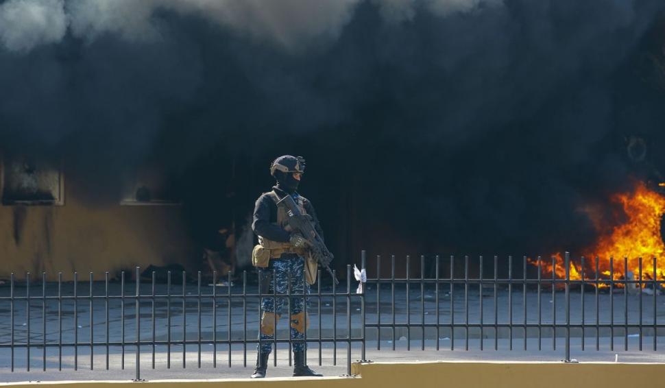 Ambasada Statelor Unite în Irak a fost lovită cu rachete! Cine sunt principalii suspecţi