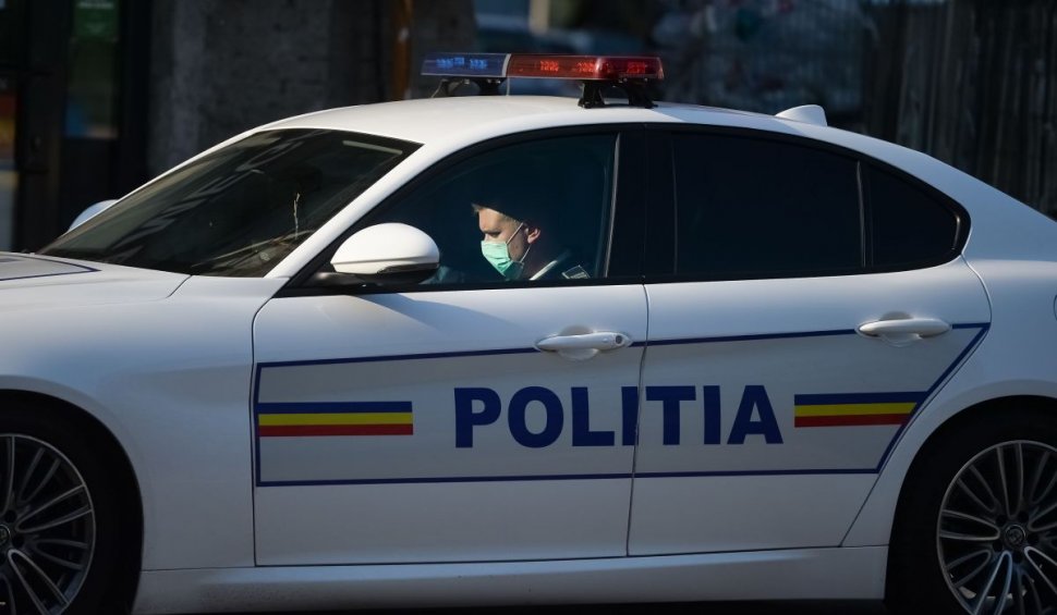 Bărbat din Bistriţa-Năsăud luat la ocazie de o maşină de Poliţie, imediat după ce a dat o spargere de 10.000 de lei