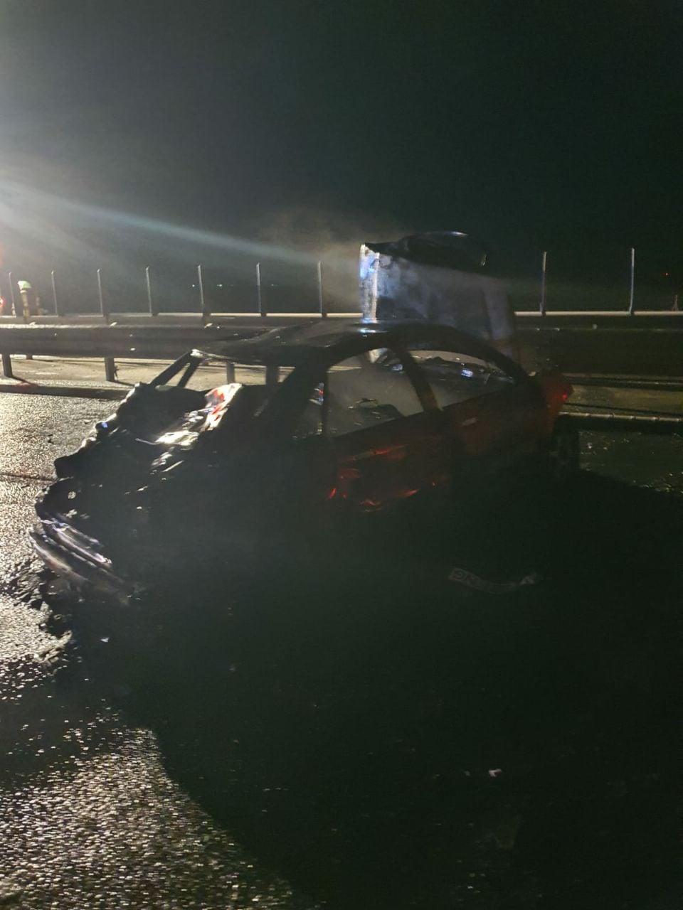 Grav accident rutier la Arad! Una din maşini a luat foc. Sunt 7 victime, iar circulația este oprită 696637