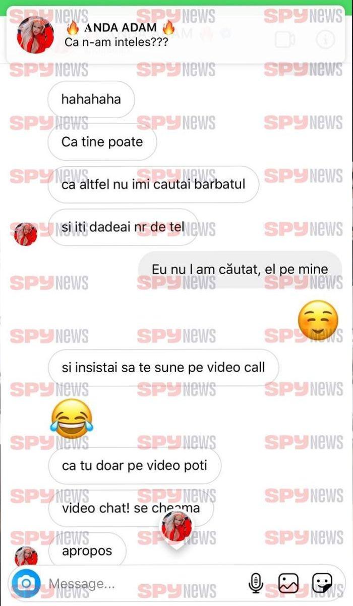 Anda Adam, scandal cu femeia care încercă să îi seducă soţul. Jigniri și cuvinte grele online 698088