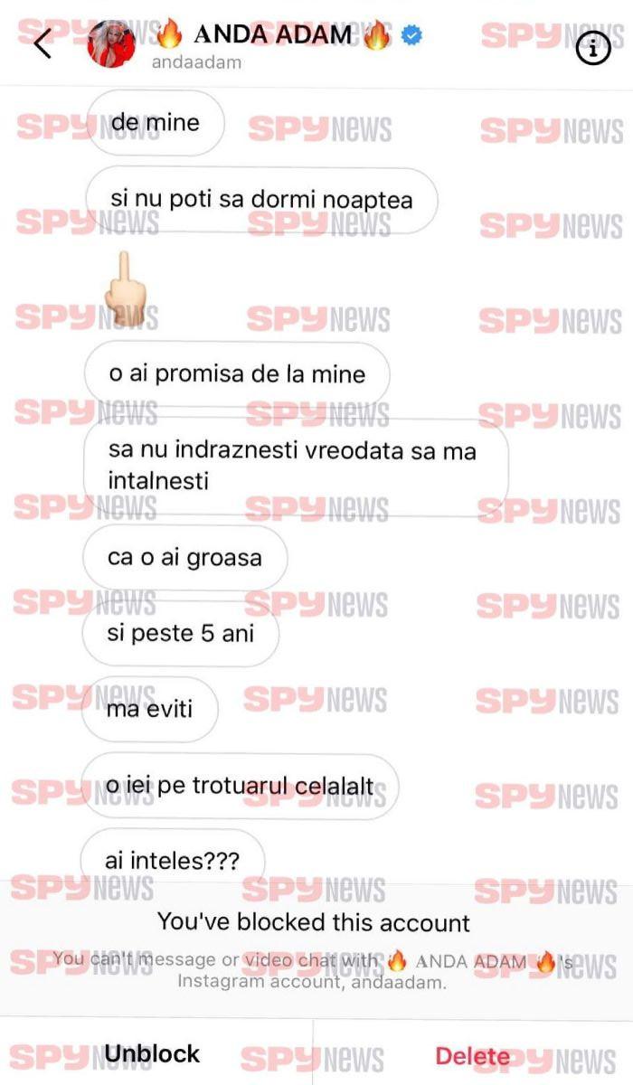Anda Adam, scandal cu femeia care încercă să îi seducă soţul. Jigniri și cuvinte grele online 698090