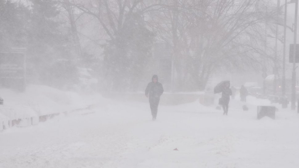 Iarna nu se dă dusă din București! Prognoză specială de frig și ninsori emisă de ANM