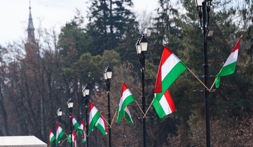 Primarul din Sfântu Gheorghe a fost amendat după ce a pus în oraș steaguri ungurești de Ziua Maghiarilor de Pretutindeni