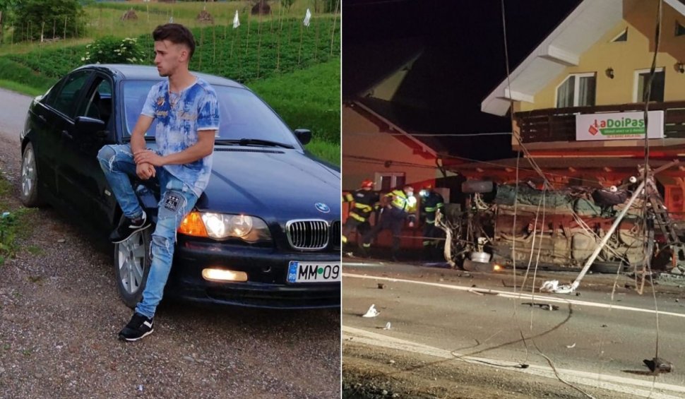 El este tânărul şofer începător care a murit pe loc în urma cumplitului accident din Berbeşti | VIDEO