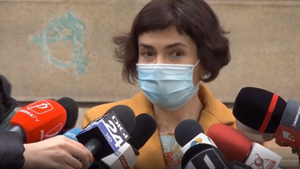 Andreea Moldovan, secretar de stat: ''Noi indici la rata de infectare''