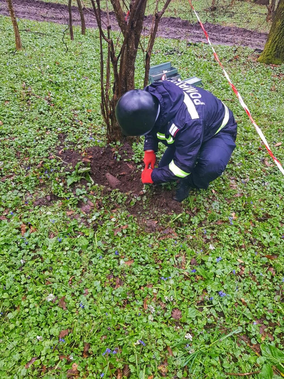 Un bărbat care căuta bijuterii cu detectorul de metale a găsit, în schimb, o bombă în Giurgiu 699911